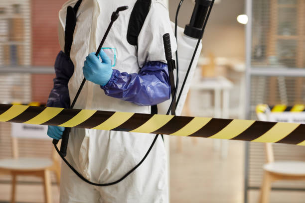 Professional Unattended Death Cleanup technician working in Hayward, WI